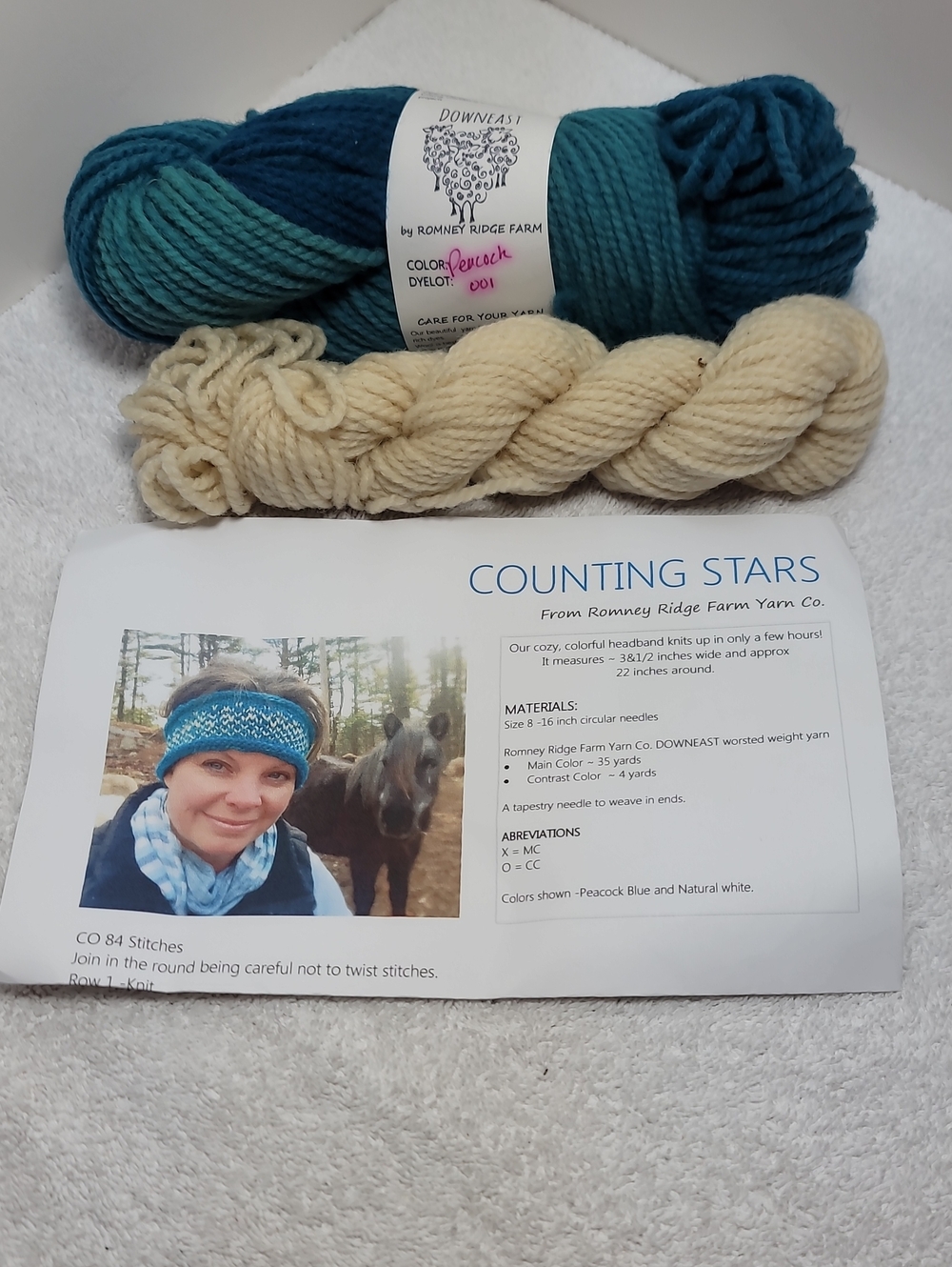 Counting Stars Headband Knit Kit  #17